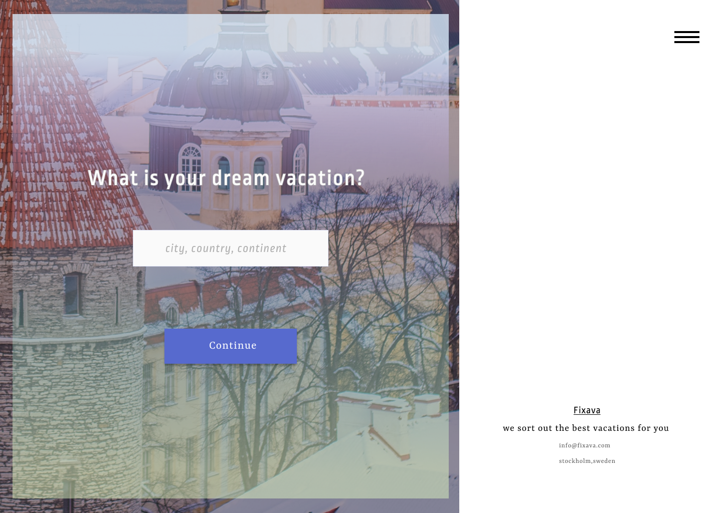 travel second page one