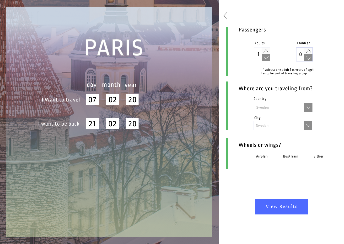 travel second page two